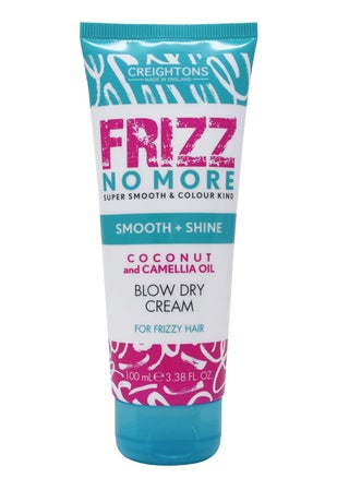 Frizz No More Smooth and Shine Blow Dry Cream 100ml Conditioning Formula which Reduces Frizz Leaving Hair Silky Soft and Smooth and Adds Glossy Shine Colour Kind Formula Clear White - pzsku/Z5FE7574E82248E313F29Z/45/_/1731410099/ffd825f8-74c5-4595-b370-eda475657eed
