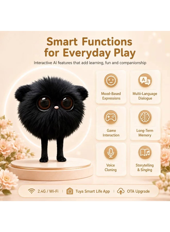 AI Companion Robot 69 Languages Voice Interaction Storytelling Learning Assistant Emotional Support Toy Birthday Gift - Image 5