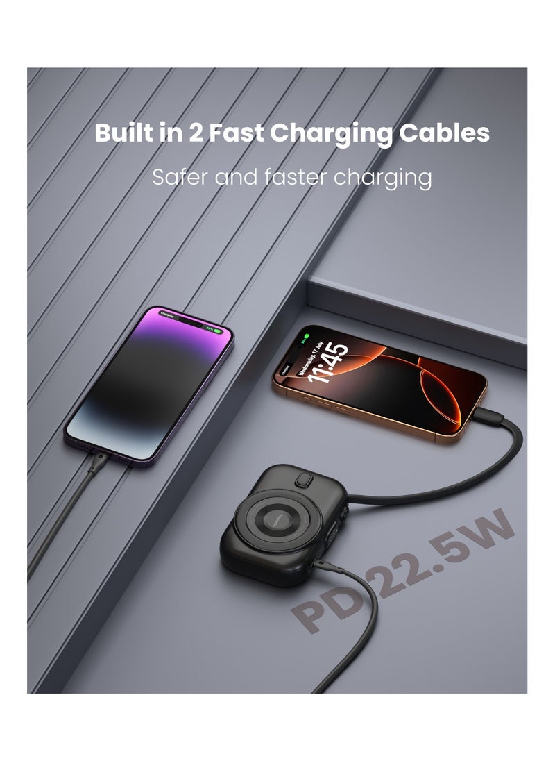 Moxedo - Moxedo Combo 3 x 10,000 MaH Power Bank with Charging Dock 15W Power Delivery Wireless Charging with Built-in Type-C Cable - Image 1
