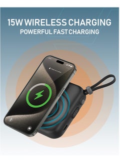 Moxedo Moxedo Combo 3 x 10,000 MaH Power Bank with Charging Dock 15W Power Delivery Wireless Charging with Built-in Type-C Cable  - Image 2