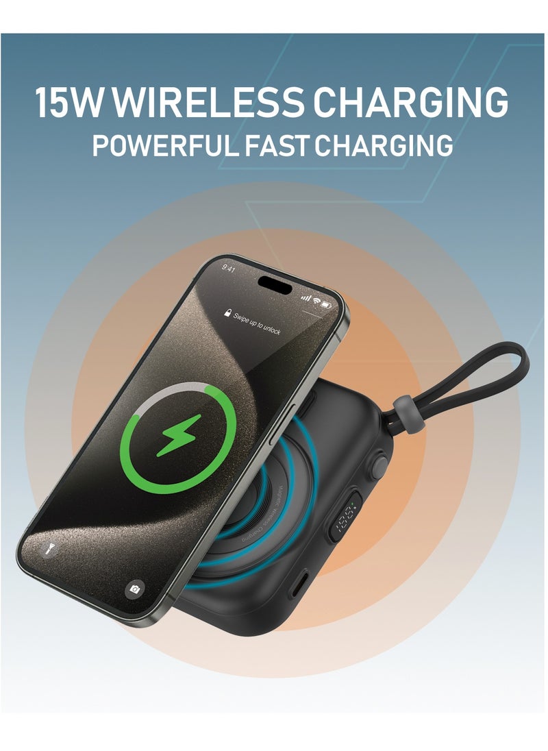 Moxedo - Moxedo Combo 3 x 10,000 MaH Power Bank with Charging Dock 15W Power Delivery Wireless Charging with Built-in Type-C Cable - Image 1