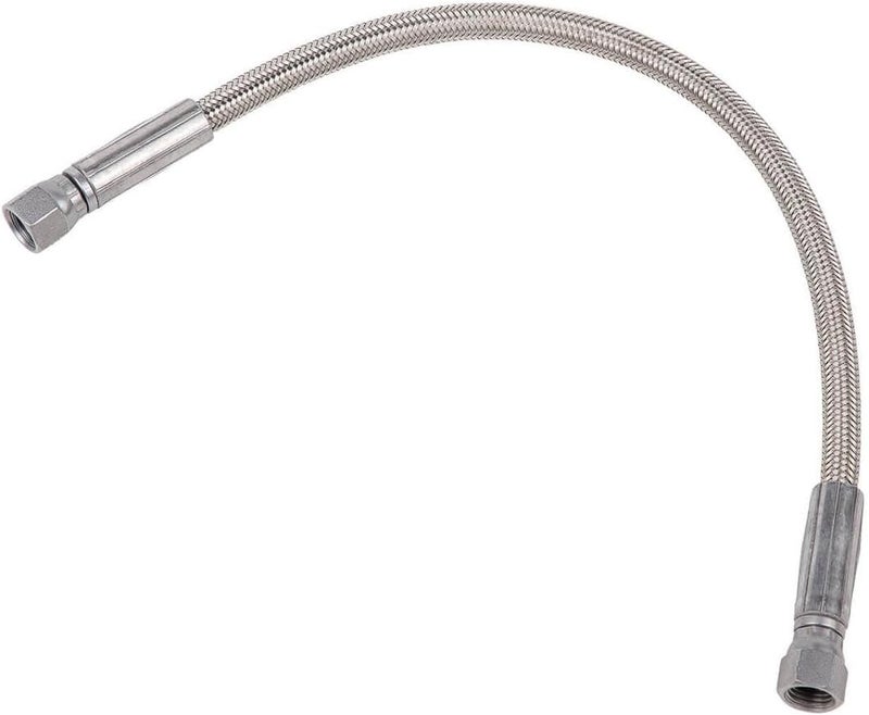ARB Reinforced PTFE Air Hose JIC-4 0.3M – Stainless Steel Braided High Flow Compressor Line - Image 1