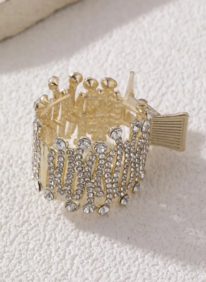 Take Two Take Two Rhinestone Embellished Claw Clip