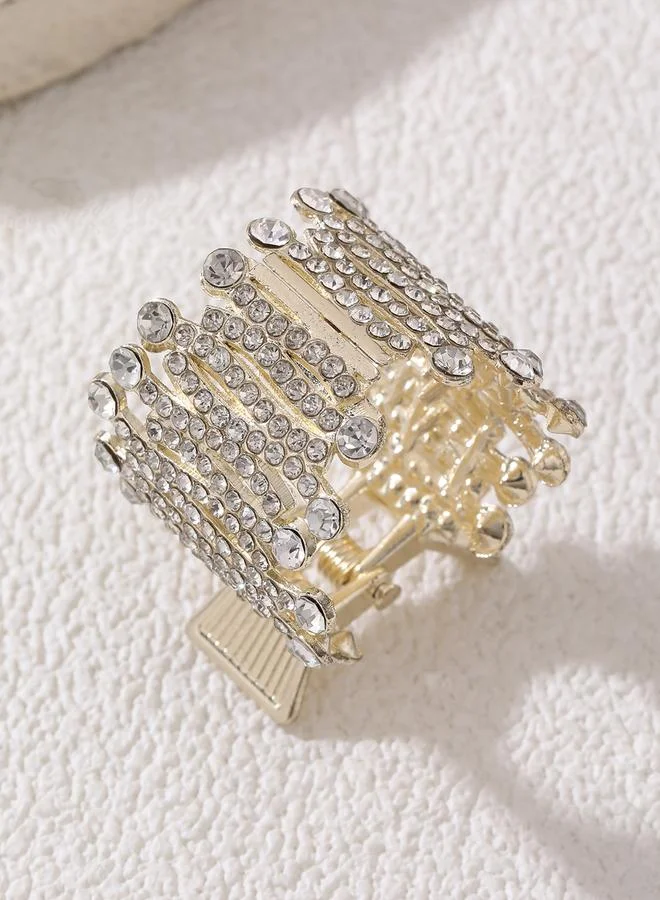 Take Two Take Two Rhinestone Embellished Claw Clip