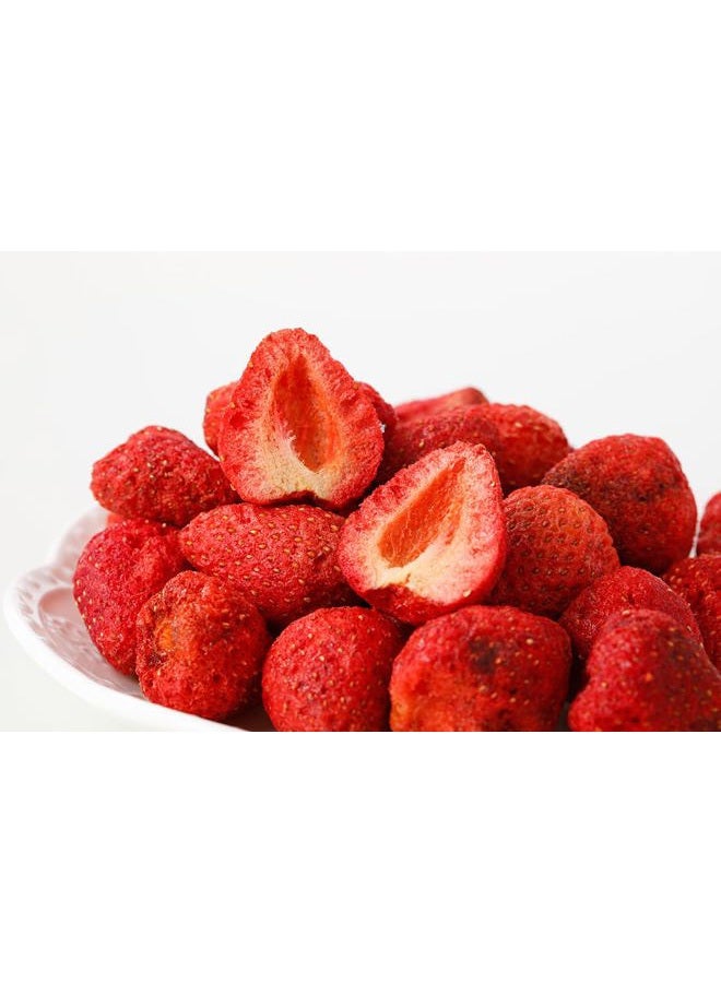 ULTHMOK Premium Freeze Dried Strawberries 4 Oz/114g,Whole Big Frozen Dried strawberry,100% Natural,No Additives . - Image 4