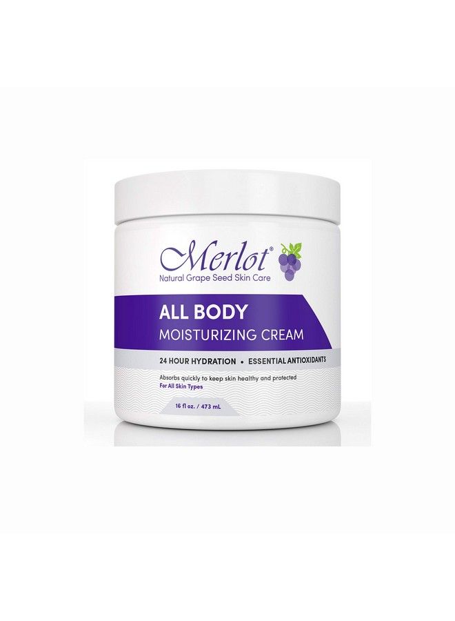 Merlot Moisturizing All Body Cream For All Skin Types | 16 Oz - Image 2