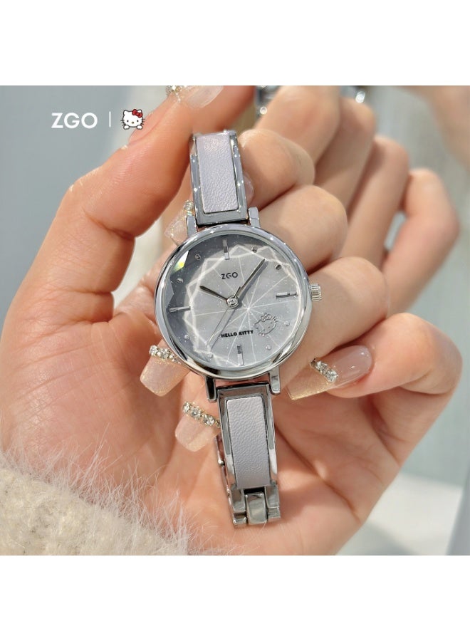 زجو أسلوب السوار - هدية عيد ميلاد المرأة ساعة الكوارتز - Image 2