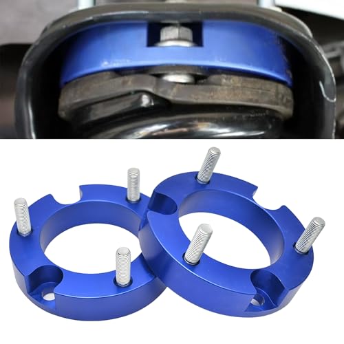 JS SUPER WORK 2.5" Front Leveling Lift Kits for Hilux Vigo Revo 2005-2023 / Fortuner 2005-2023 / FJ Cruiser 2007-2015 / Tacoma 2005-2023/2003-2023 4Runner, 35mm Shocks Absorber Coil Strut Spacers Spring Kit - Image 1