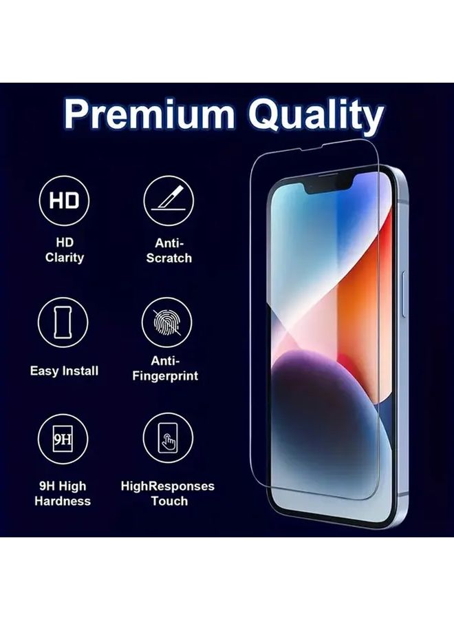 6 In 1 Tempered Glass Screen Protector And Camera Lens Protector For iPhone 11 Pro Max - Image 2