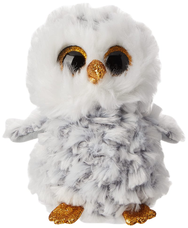 Ty Beanie Boos Owlette - White owl reg - Image 1