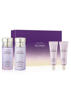 Isa Knox ISA KNOX Age Focus Vital Collagen Skincare Set (14.54 fl oz) - Korean Skincare for Firming, Hydrating, and Nourishing. with Low-Molecular Collagen and Essential Vitamins.  - Image 1