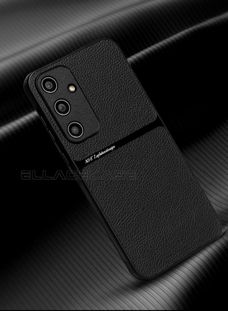 ELLAGECASE Business Class Case for Samsung Galaxy A35 5G, Ultra-Thin, Built-in Magnetic Plate, Wireless Charging, Shockproof, Full Camera Lens Protection - Image 4