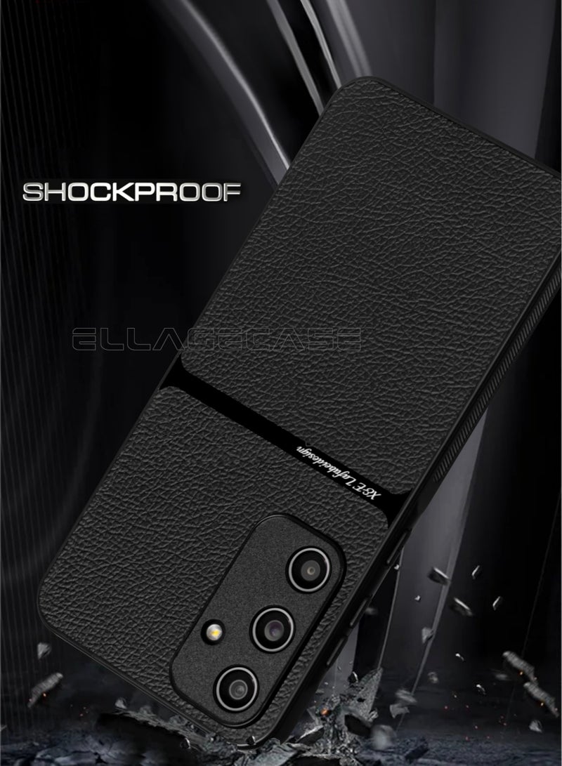 ELLAGECASE Business Class Case for Samsung Galaxy A35 5G, Ultra-Thin, Built-in Magnetic Plate, Wireless Charging, Shockproof, Full Camera Lens Protection - Image 2