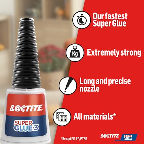 Loctite Precision, Strong All Purpose Liquid Adhesive for Accurate Repairs, controlled application on hard to reach surfaces, bonds in seconds, waterproof, multi material, DIY, super glue, 5g - Image 2