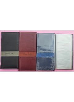 Lizy 424TP Thermo Partial Leather Business Card Album 24 Sheets 192 Card Holders  - Image 2