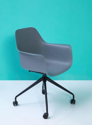 Multi-Purpose Visitor Chair Upholstered Seat and Back, Grey - pzsku/Z5FE83041D4C7B1C28314Z/45/_/1689232500/9d68927e-ae3c-48bf-991b-c26b077c304a