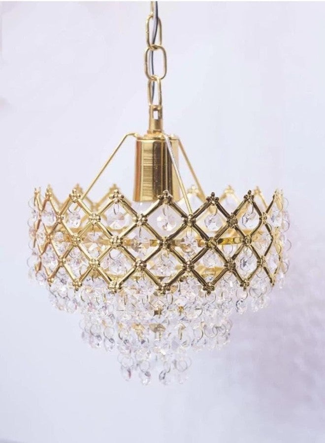 MFN Modern S1 Crystal Small 160 mm Chandelier for Home Decoration | Jhoomar for Living Room and for Restaurant - Image 2