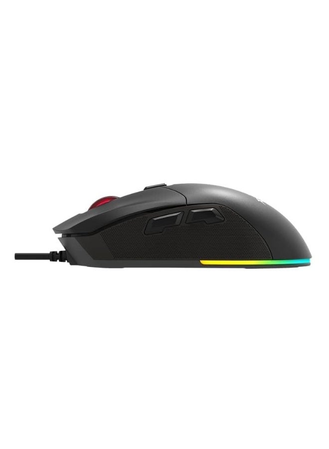 XTRIKE ME GM-316 Wired Gaming Mouse, Black - Image 5