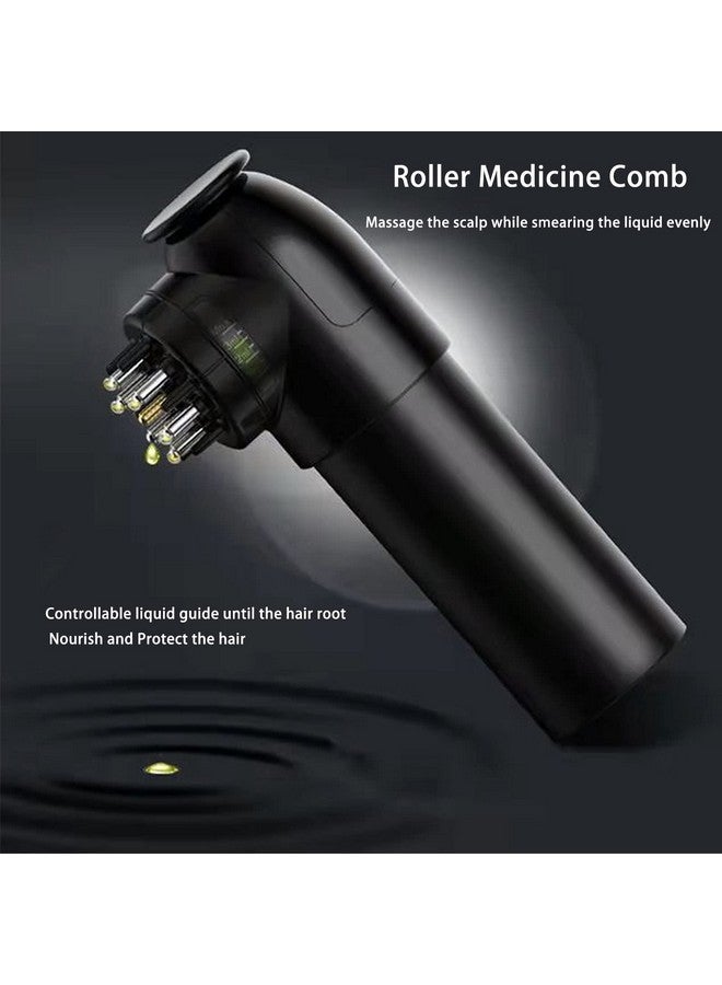Elitzia Scalp Solution Applicator Roller Hair Massage Comb Liquid Guide Comb Smeartype Essential Oil Hair Growth Brush For Antihair Loss And Hair Regrowth Elitzia - Image 3