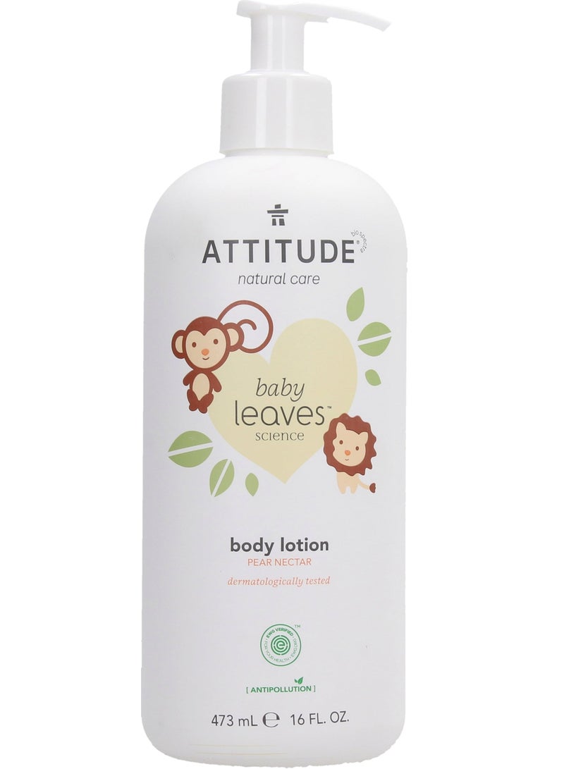 Attitude Baby Leaves Science Body Lotion Pear Nectar 473 ML - Image 1