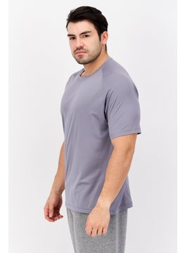 Legend Men Sportswear Fit Short Sleeves Training T-shirt, Grey  - Image 2