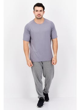 Legend Men Sportswear Fit Short Sleeves Training T-shirt, Grey  - Image 4