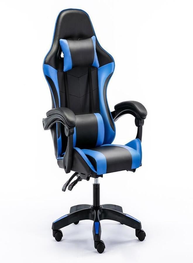 Adjustable gaming chair with two cushions 