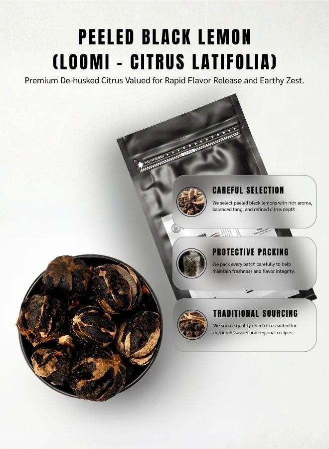 AWAFI MILL Dried Black Lemon Peeled | Tangy and Citrusy Flavor 500 g | 17.6 Oz - Image 5