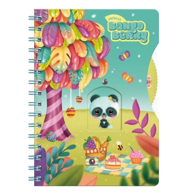 SANTORO Bangoberry - Story Wheel Notebook 1342BB02