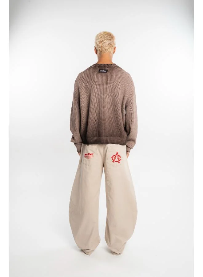 Another Cotton Lab Zip Crew Neck Cardigan