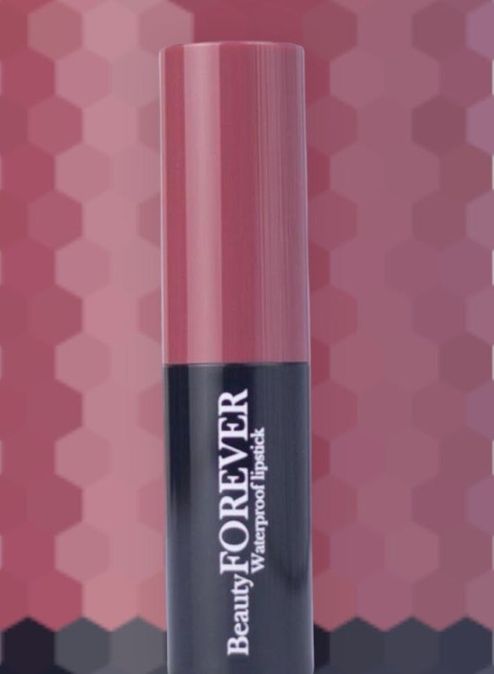 بيوتي فوريفر أحمر شفاه ضد الماء غير لامع يدوم طويلاً رقم 23