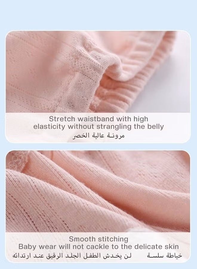 عبوة من 5 سراويل تدريب على استخدام المرحاض مصنوعة من شبكة مسامية، 6 طبقات من القطن الخالص المسامي الماص، مناسبة للأطفال الصغار والأولاد، مقاومة للماء. مقاس 90 - Image 5