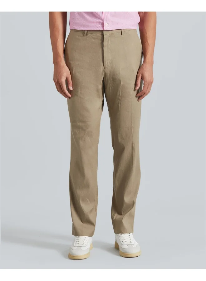 GANT Slim Fit Cotton Linen Suit Pants