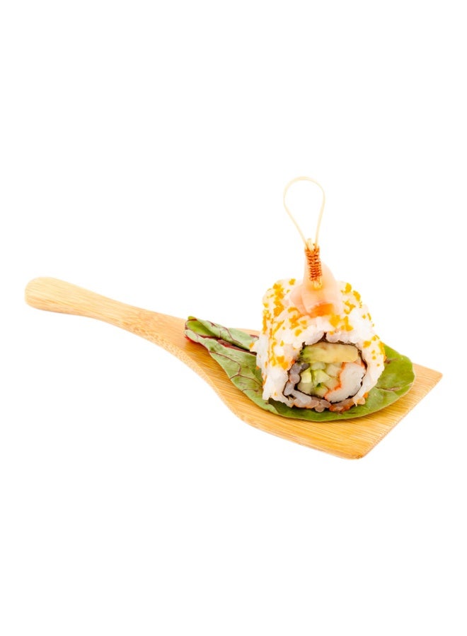 Restaurantware 5.5 Inch Bamboo Spatula, 100 Bamboo Spoons For Cooking - Flat, Sustainable, Bamboo Bamboo Serving Spoons, For Plating Or Serving At Large Catered Events  - Image 2