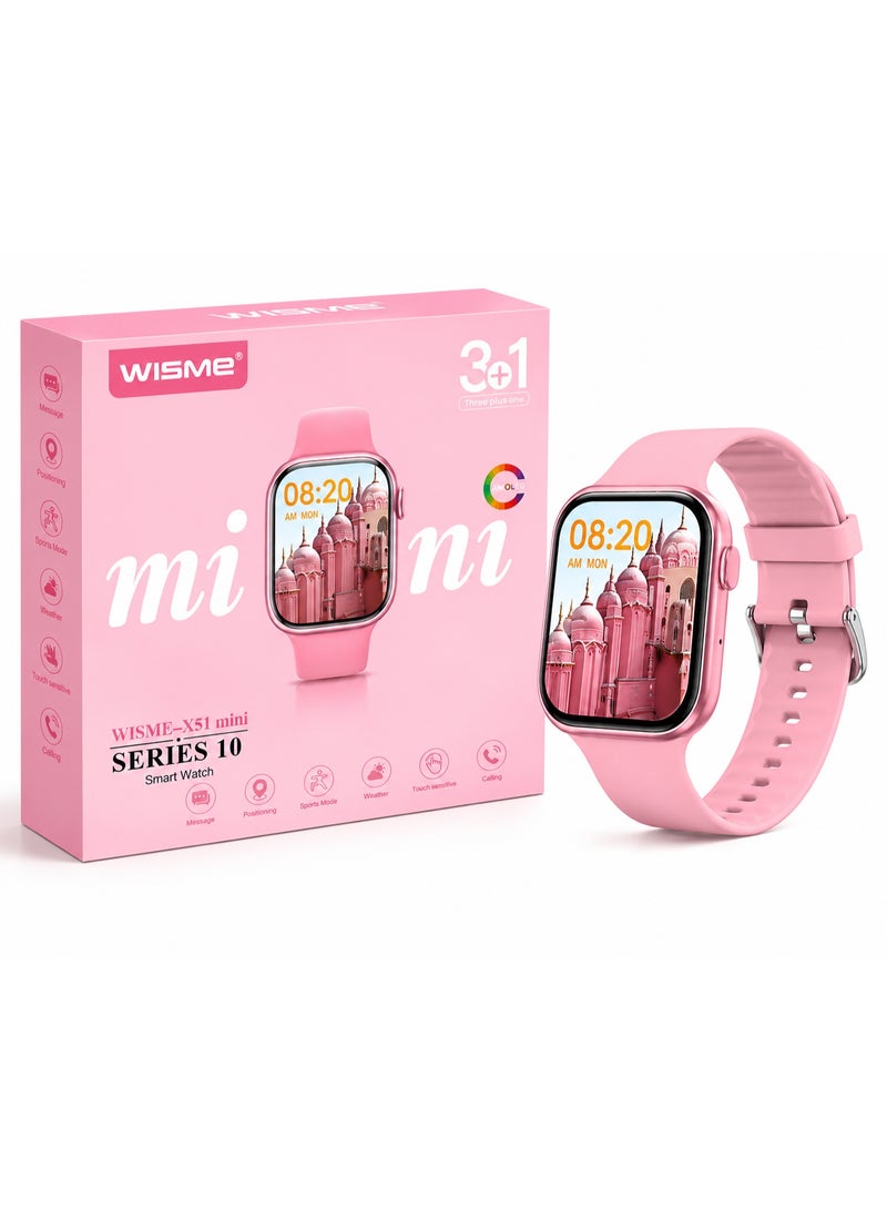 Wisme X51 Mini Series 10: Compact Smartwatch with Powerful Features - Image 1