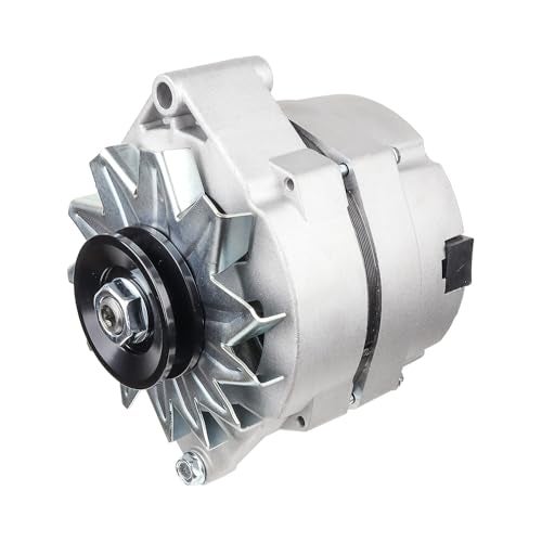 E EZEXPREZE New 1 Wire Self Exciting Alternator High Output 120A compatible with Pontiac Buick Cadillac Chevy GM 350 SBC BBC 10SI Replacement#7127SEN, 334-2114, ADR0173, ADR0325, ADR0335, 400-12370, 20-102-7 - Image 2