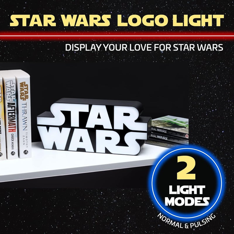 Paladone Star Wars Logo Light, Wall Mountable and Freestanding, Officially Licensed Merchandise - Image 2