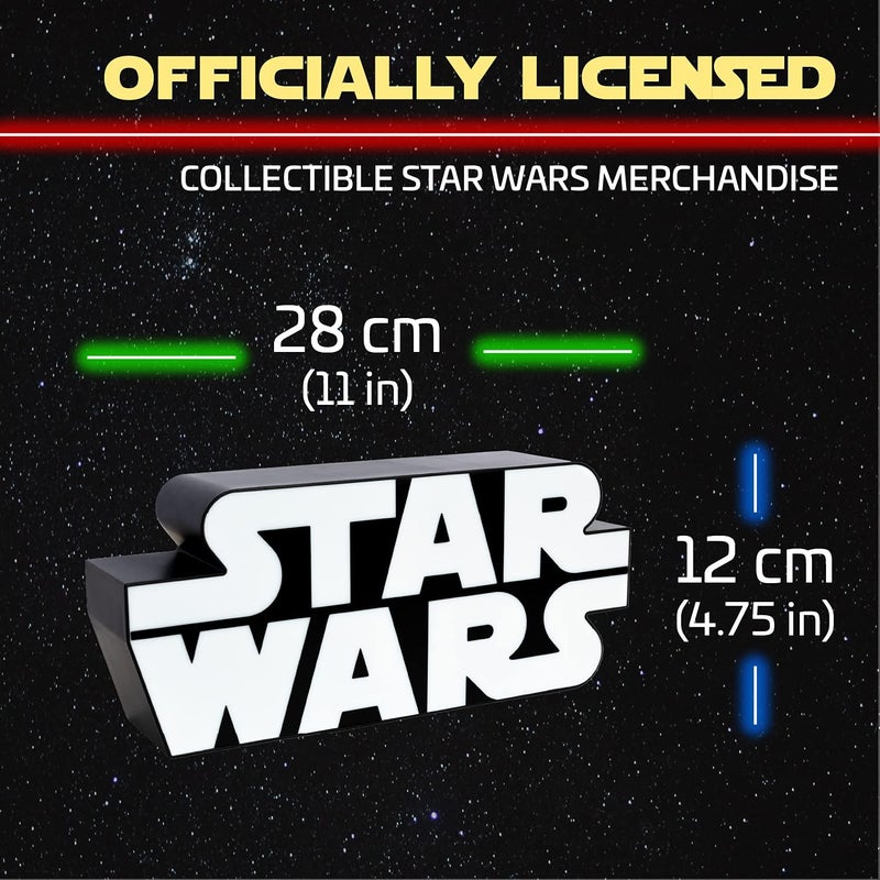 Paladone Star Wars Logo Light, Wall Mountable and Freestanding, Officially Licensed Merchandise - Image 3