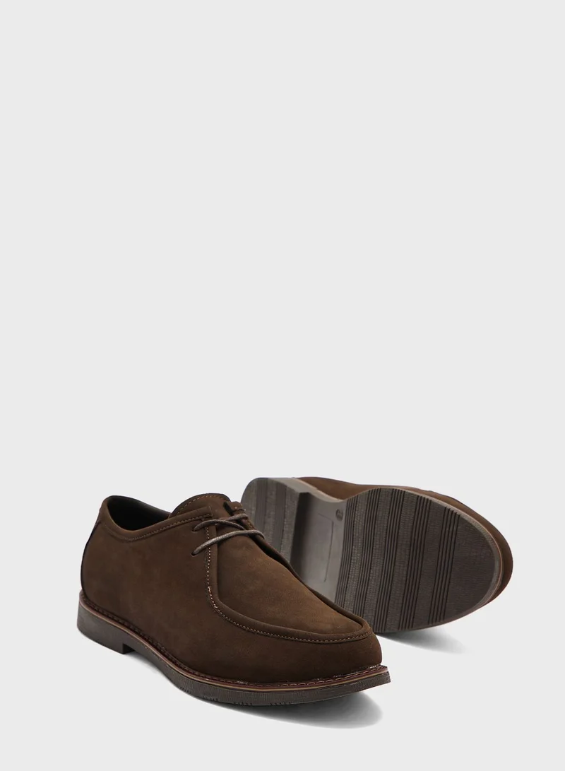 روبرت وود Nubuck Casual Lace Ups