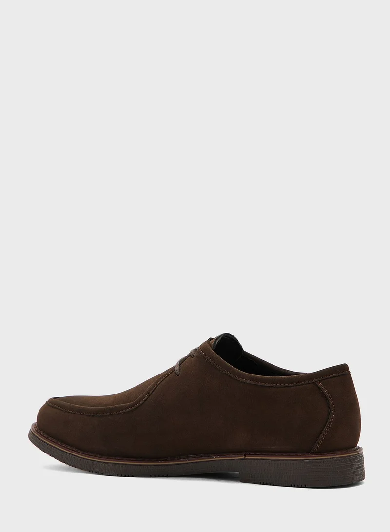 روبرت وود Nubuck Casual Lace Ups