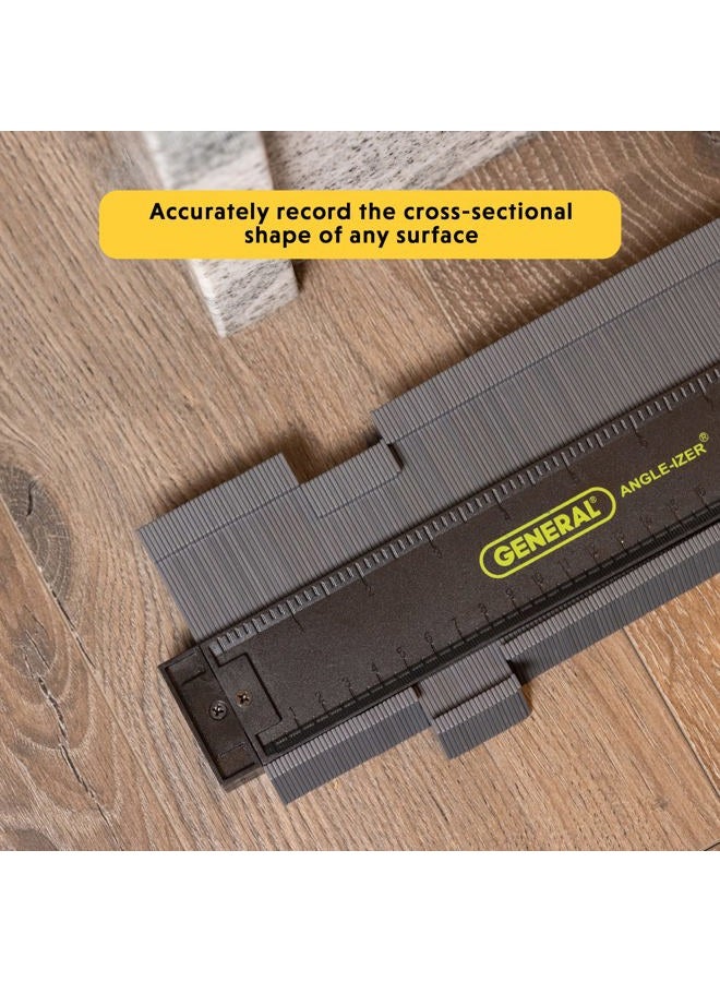 General Tools Contour Gauge 833-10" Angle Finder Tool For Home Improvement - Gadgets For Men - Image 5