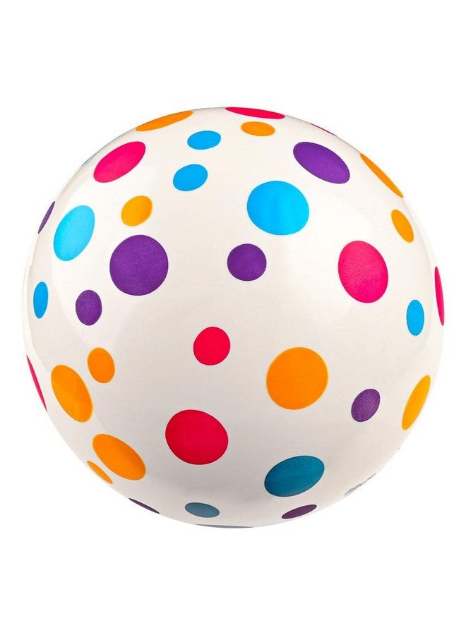 New Bounce Bouncy Balls for Kids - Polka Dotted Playground Balls - Set of 6 Balls with Pump - 8.5" Ball for Children, Toddlers and Pets - Image 3