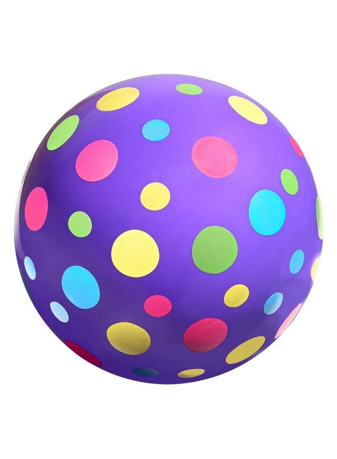 New Bounce Bouncy Balls for Kids - Polka Dotted Playground Balls - Set of 6 Balls with Pump - 8.5" Ball for Children, Toddlers and Pets - Image 2