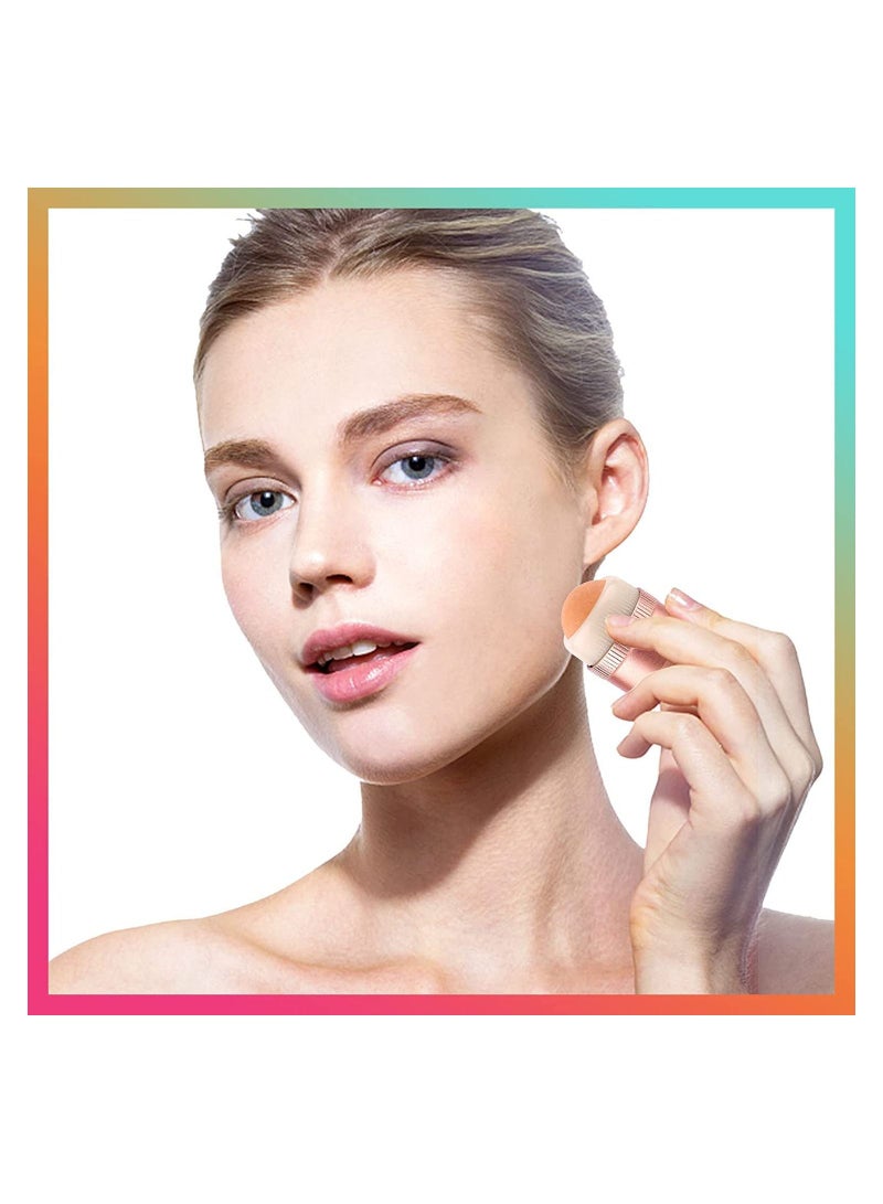 NIBEMINENT Oil-Absorbing Volcanic Face Roller Portable and Reusable Anti-oil Facial Tool Oil Control Anytime, Anywhere Suitable for Home Travel or out Massage Resistant Skincare - Image 2