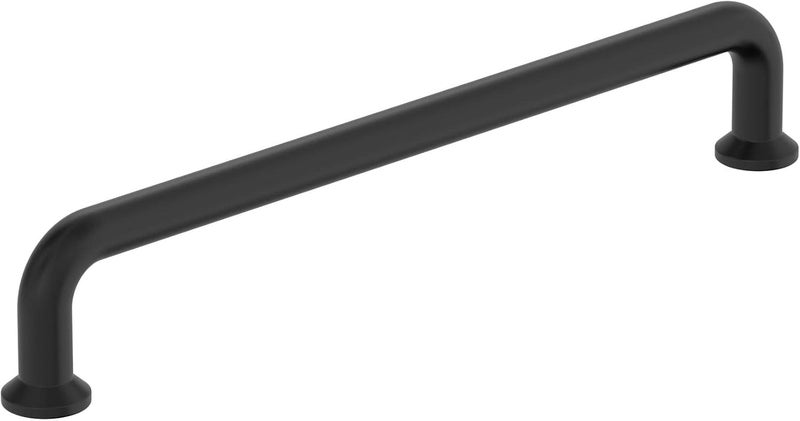Amerock BP37381FB Matte Black Cabinet Pull 6516 in 160 mm CentertoCenter Cabinet Handle Factor Drawer Pull Kitchen Cabinet Handle Furniture Hardware
