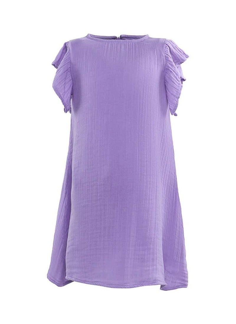 Bunai Bunai Root Collection Purple Dress DR2001  - Image 1