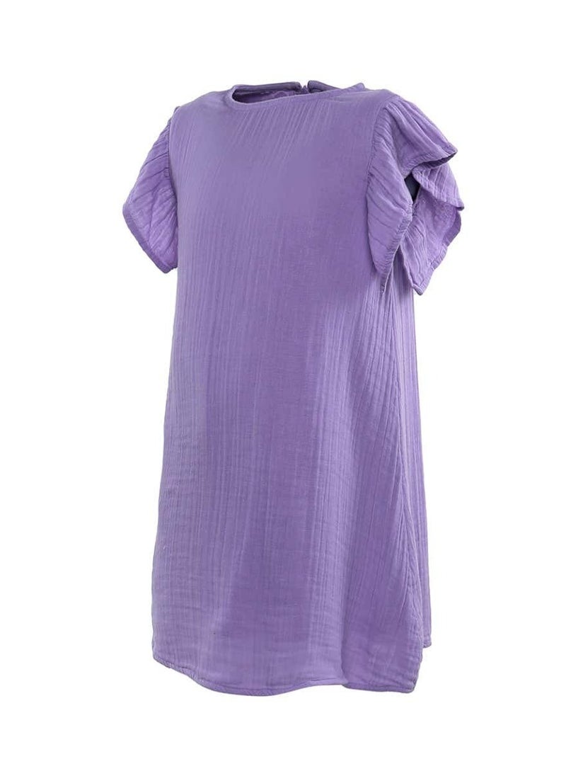 Bunai Bunai Root Collection Purple Dress DR2001  - Image 2