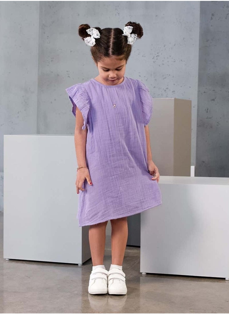 Bunai Bunai Root Collection Purple Dress DR2001  - Image 4