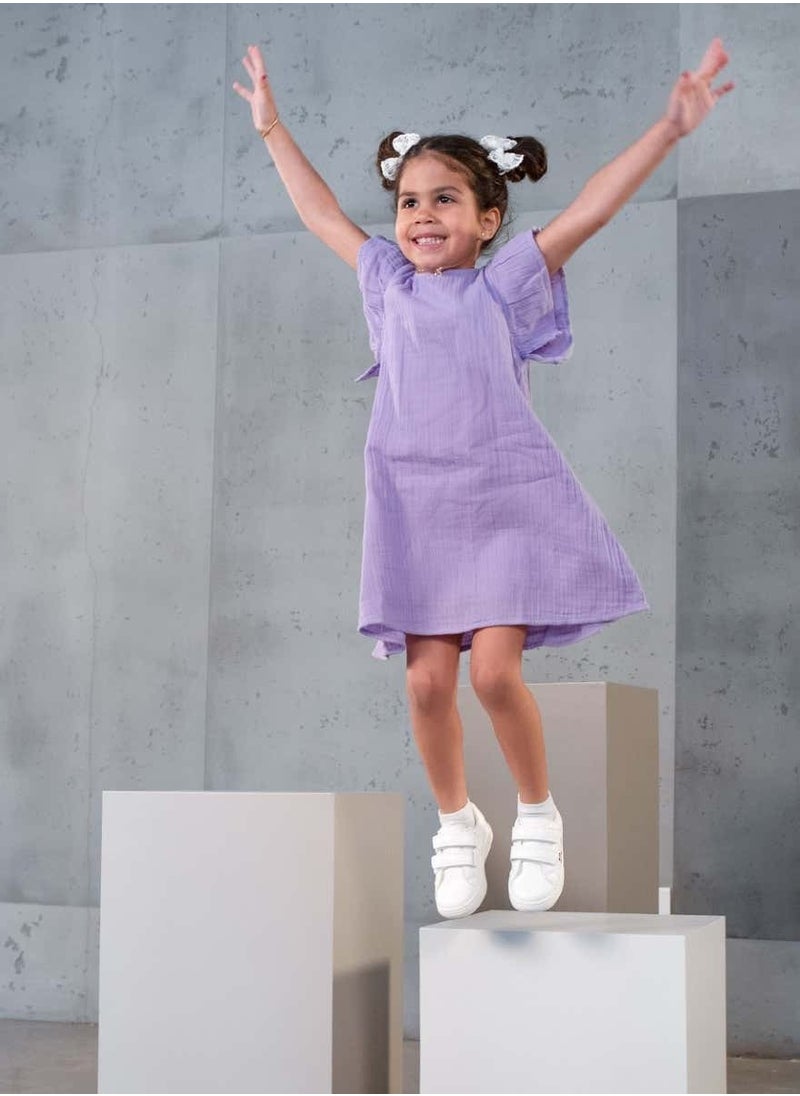 Bunai Bunai Root Collection Purple Dress DR2001  - Image 5