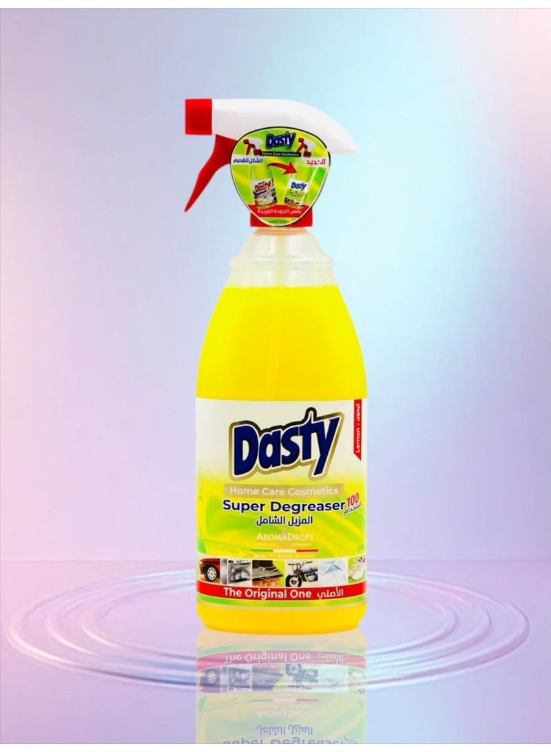 داستي منظف ​​قوي لإزالة الشحوم، منظف متعدد الأغراض للاستخدام في المنزل والمطبخ والمرآب والأماكن الخارجية، يزيل الشحوم والأوساخ العنيدة، 1 لتر - Image 1